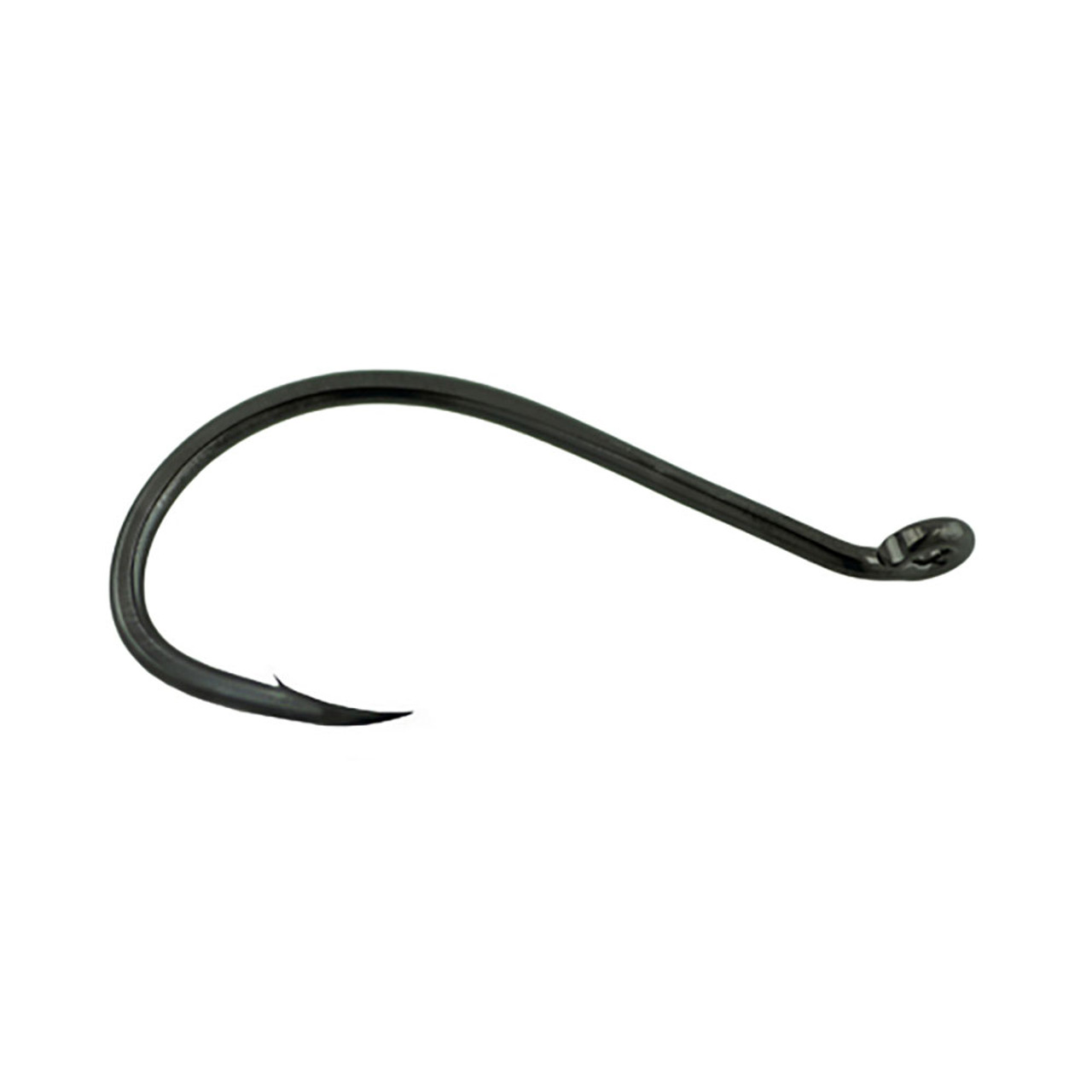 Gamakatsu Octopus Circle Hook-6 Per Pack (Black, 1/0)