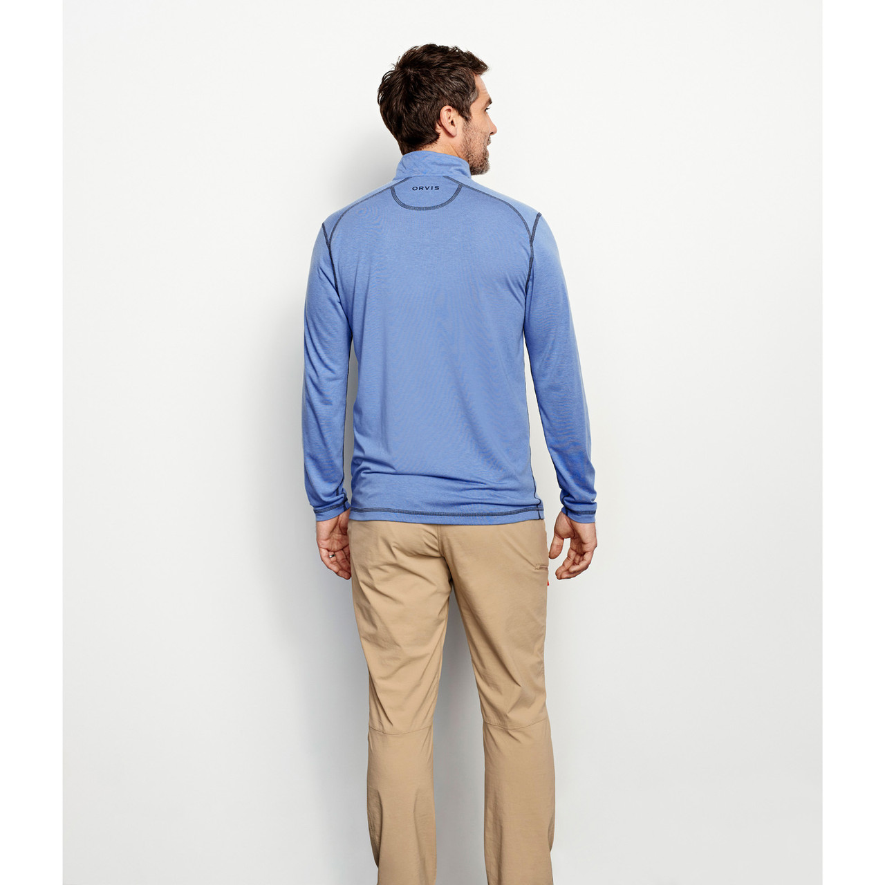 Orvis Men's Drirelease 1/4 Zip Long Sleeve Shirt