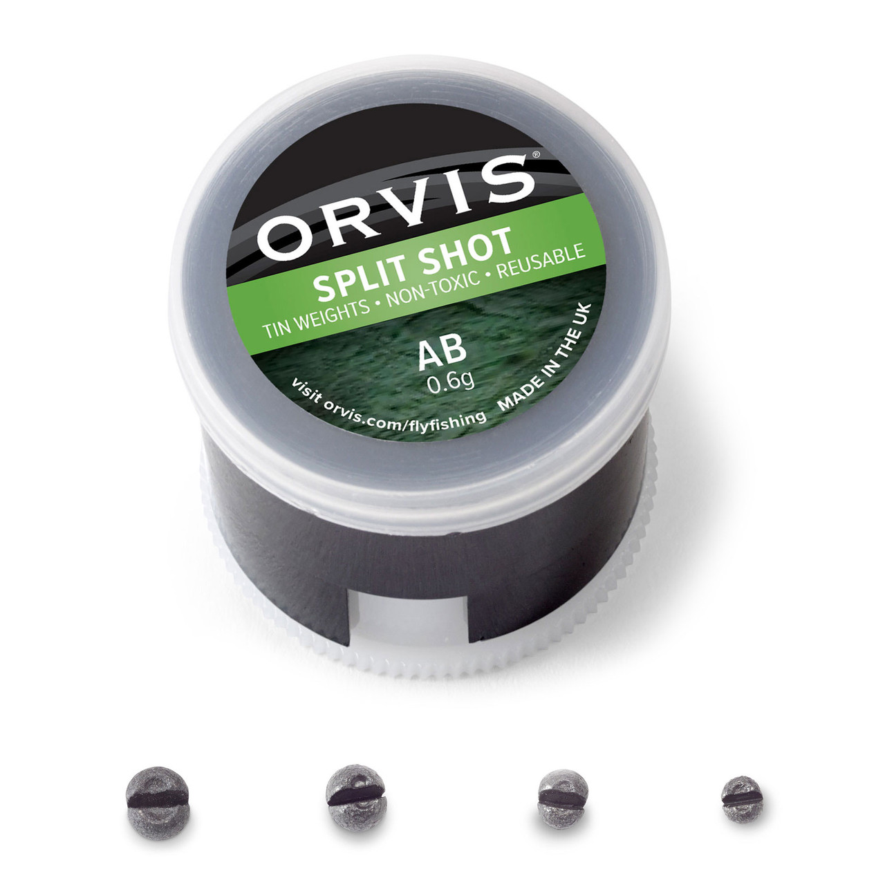 Orvis Non-Toxic Split Shot - 4 Sizes