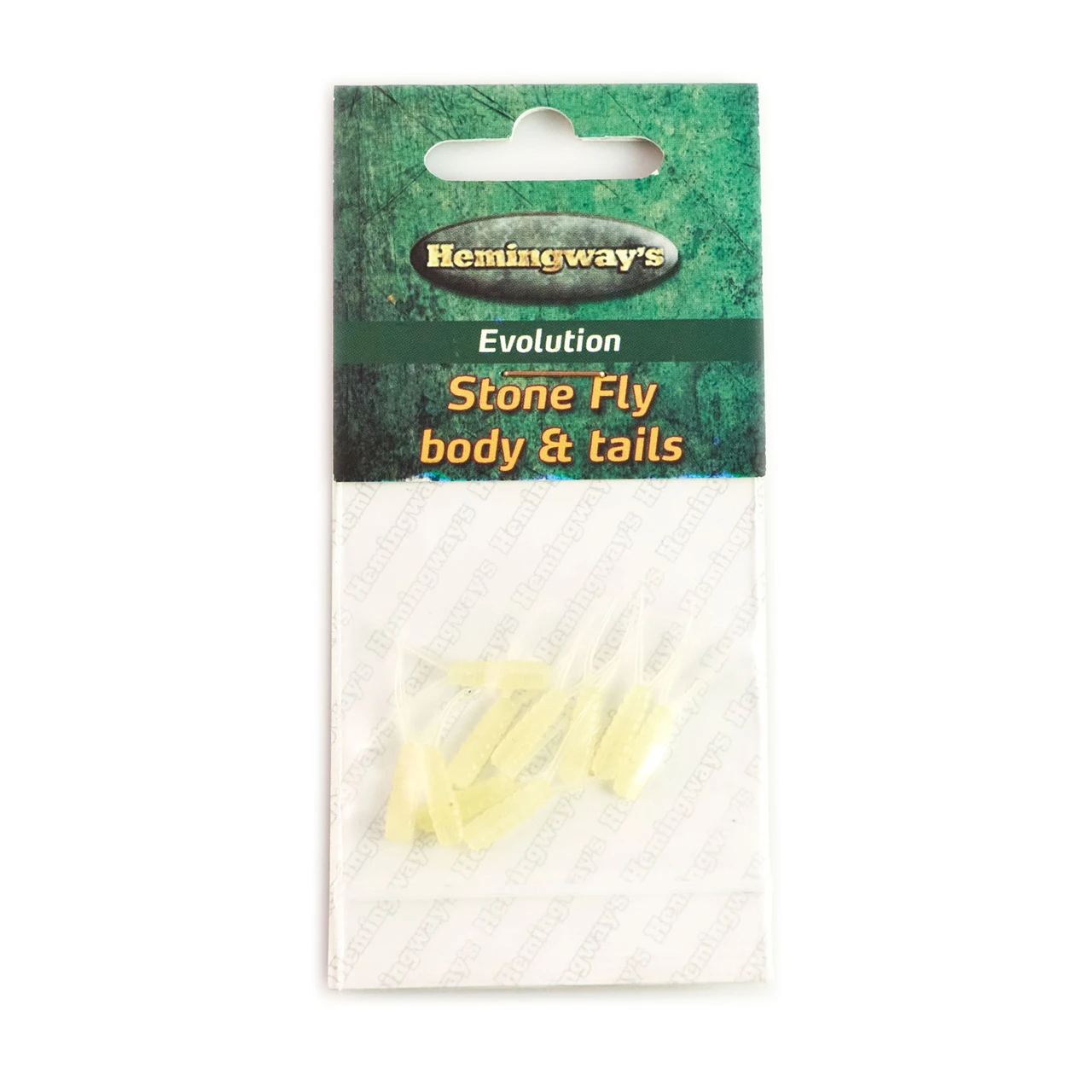 Hemingway's Stone Fly Body & Tails Large Clear Yellow