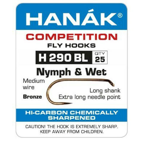 Hanak Model 290 Nymph & Wet Hooks