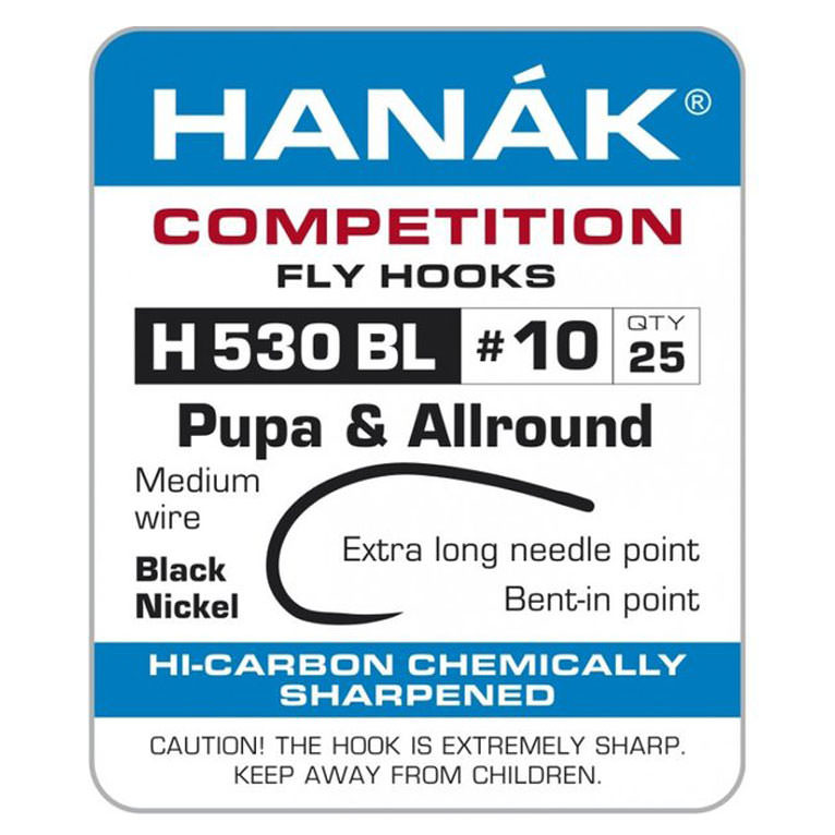 Hanak Model 530 Pupa & Allround Hooks - view 1