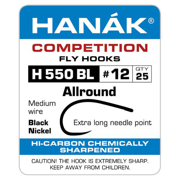 Hanak Model 550 Allround Long Shank Hooks - view 1