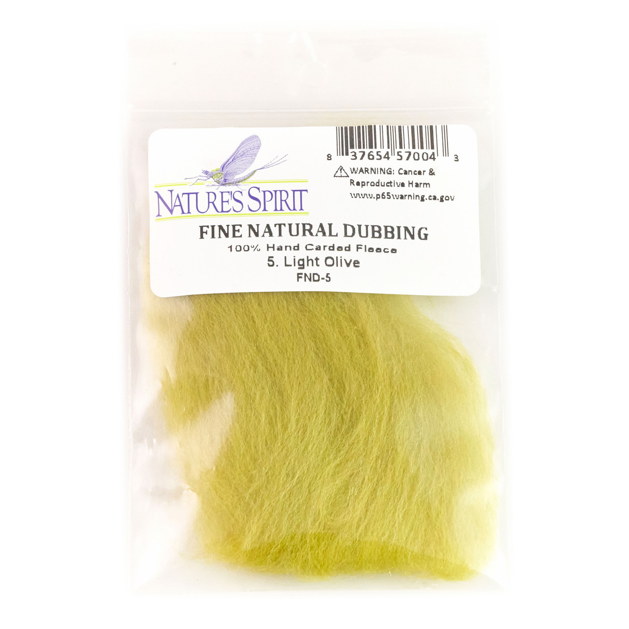 Nature's Spirit Fine Natural Dubbing Light Olive