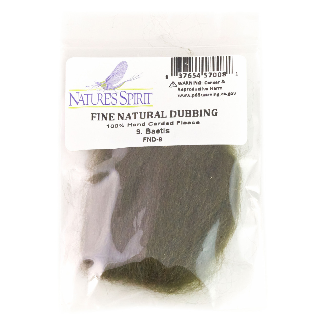 Nature's Spirit Fine Natural Dubbing Baetis