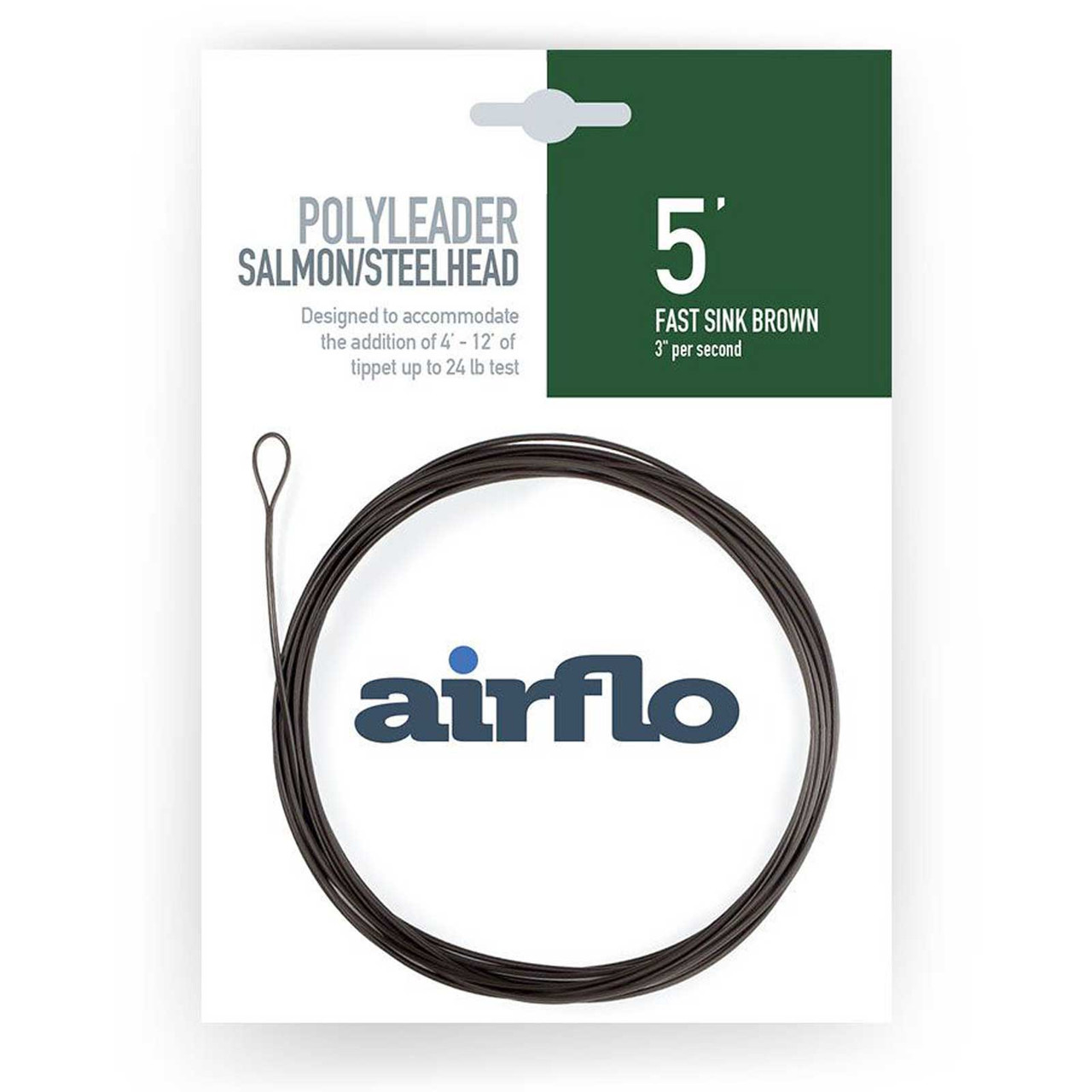 Airflo Salmon & Steelhead 5ft, 8ft and 10ft Polyleaders Airflo Salmon & Steelhead 5ft, 8ft and 10ft Polyleaders