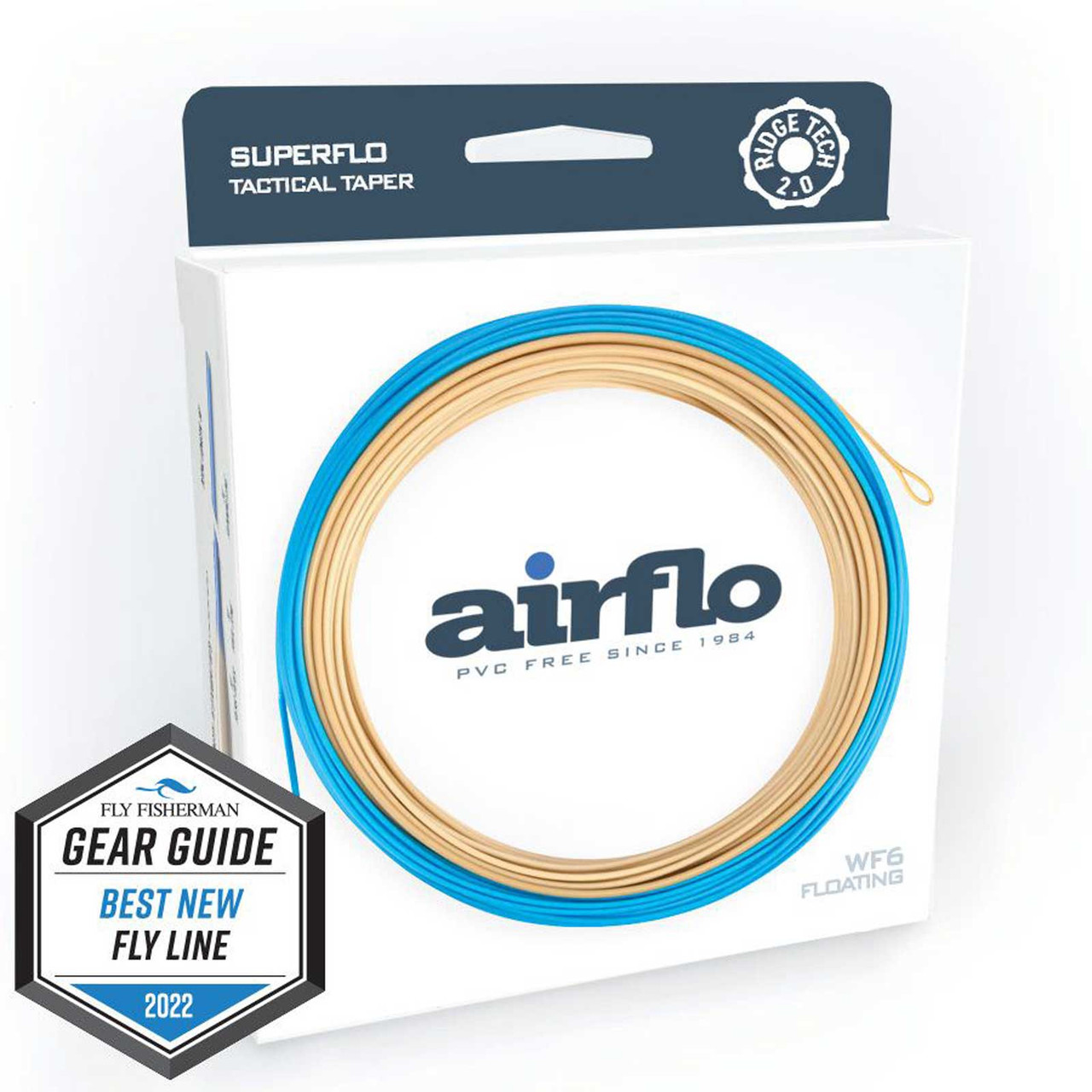 airflo RIDGE 2.0 TACTICAL TAPER フライライン Airflo Ridge 2.0 Superflo Tactical Taper Floating Fly Line - AvidMax