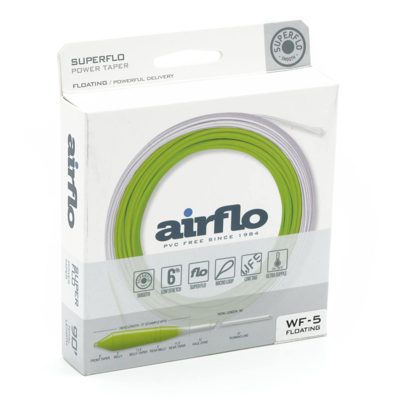 Airflo Superflo Power Taper Floating Fly Line