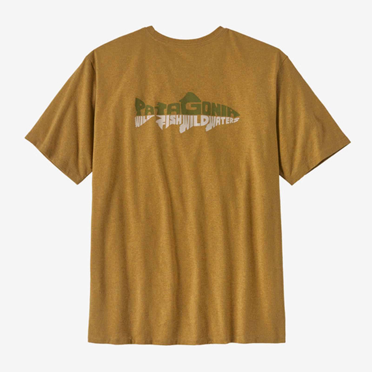 Responsibili Tee Patagonia Trout T Shirt Patagonia Men's Wild