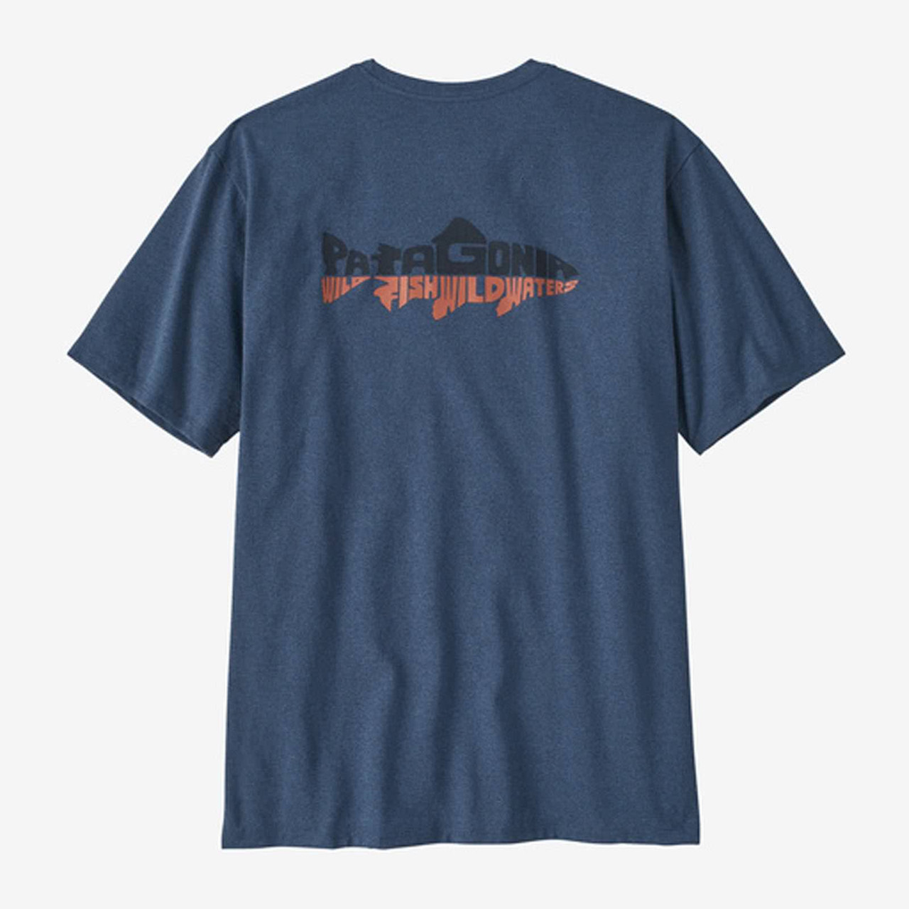 Patagonia Men's Wild Waterline Pocket Responsibili-Tee - AvidMax