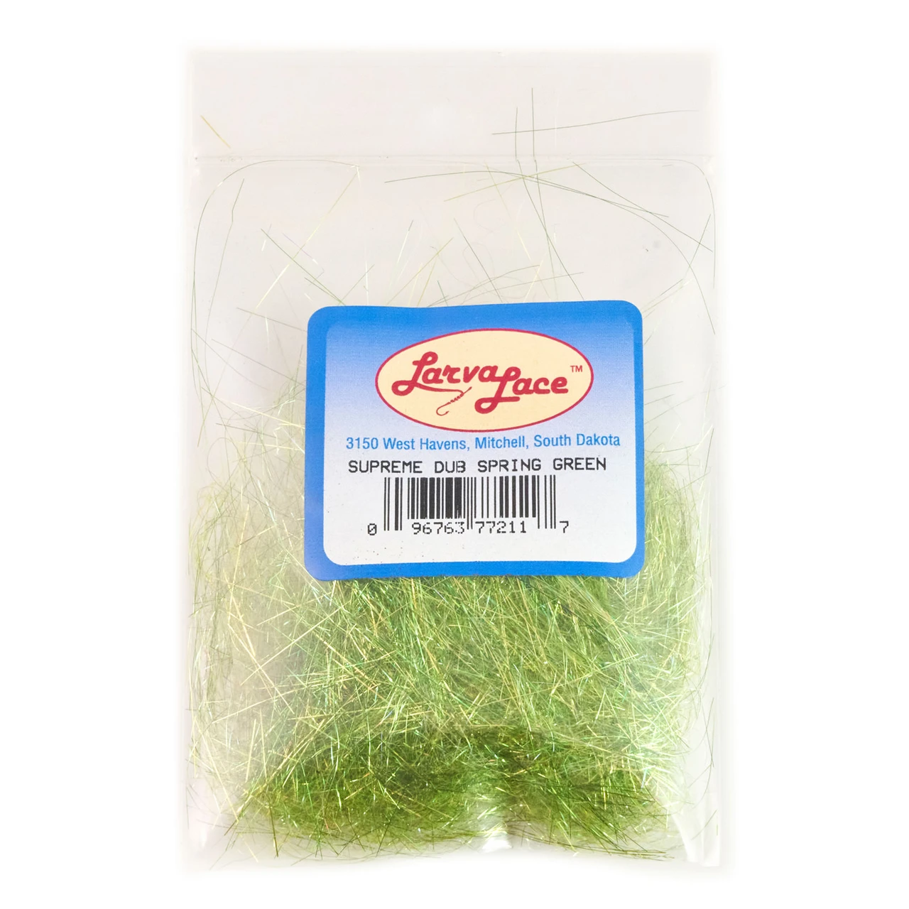 Larva Lace Supreme Dubbing Spring Green