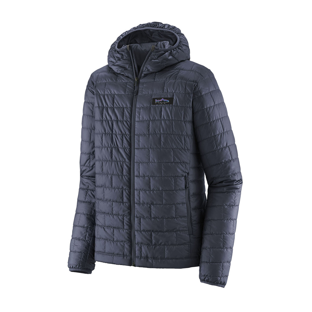 Patagonia ナノパフフーディ s グレーパープル