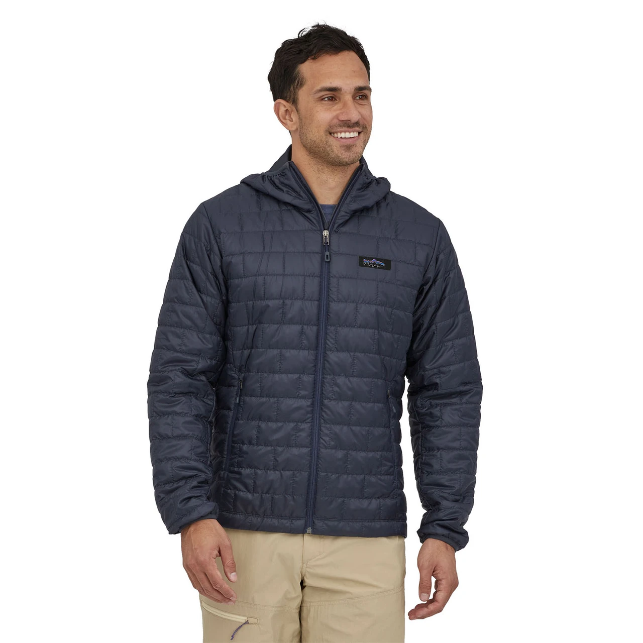 Patagonia Men's Nano Puff Fitz Roy Trout Hoody - view 5
