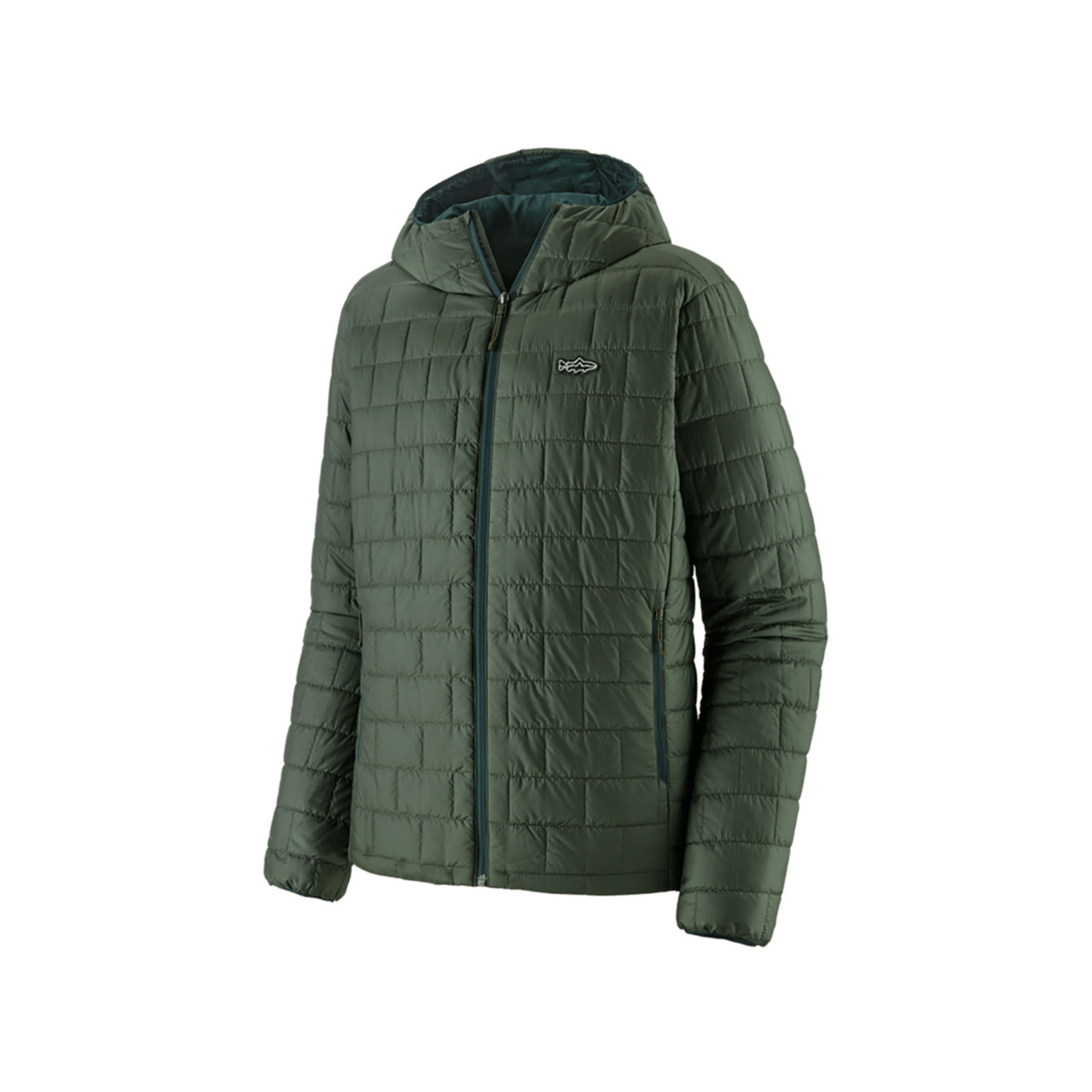 Patagonia Men's Nano Puff Fitz Roy Trout Hoody - AvidMax