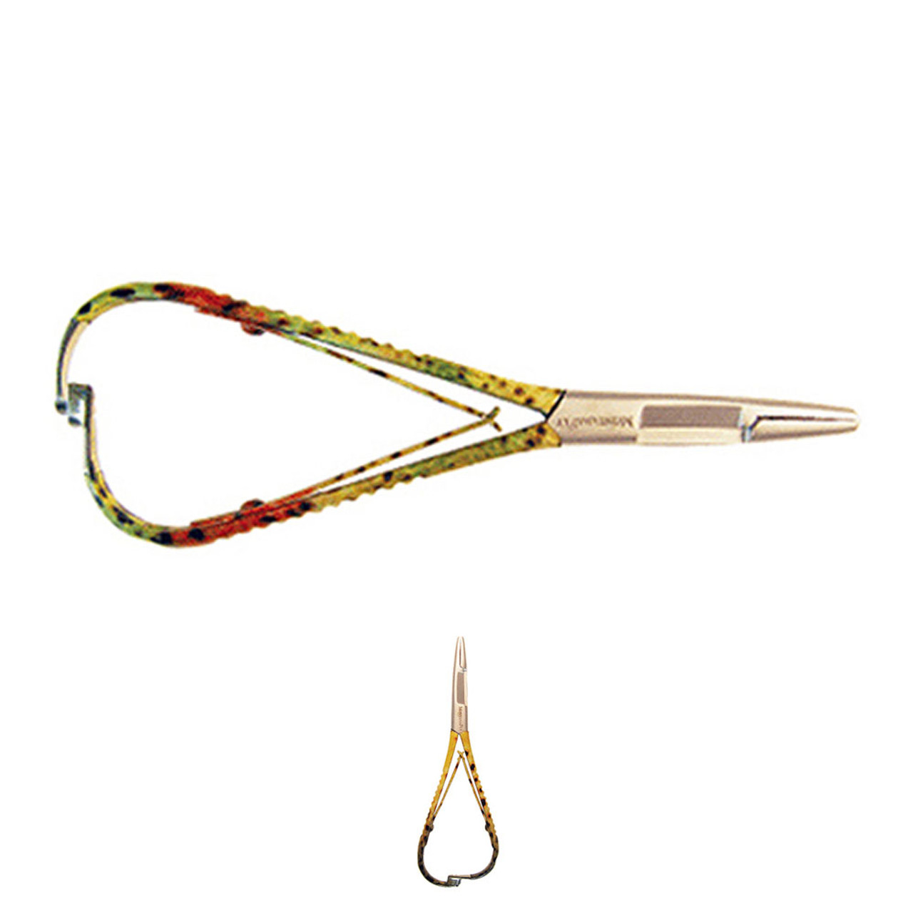 Montana Fly Company River Camo Tungsten Carbide Nippers - Fishing