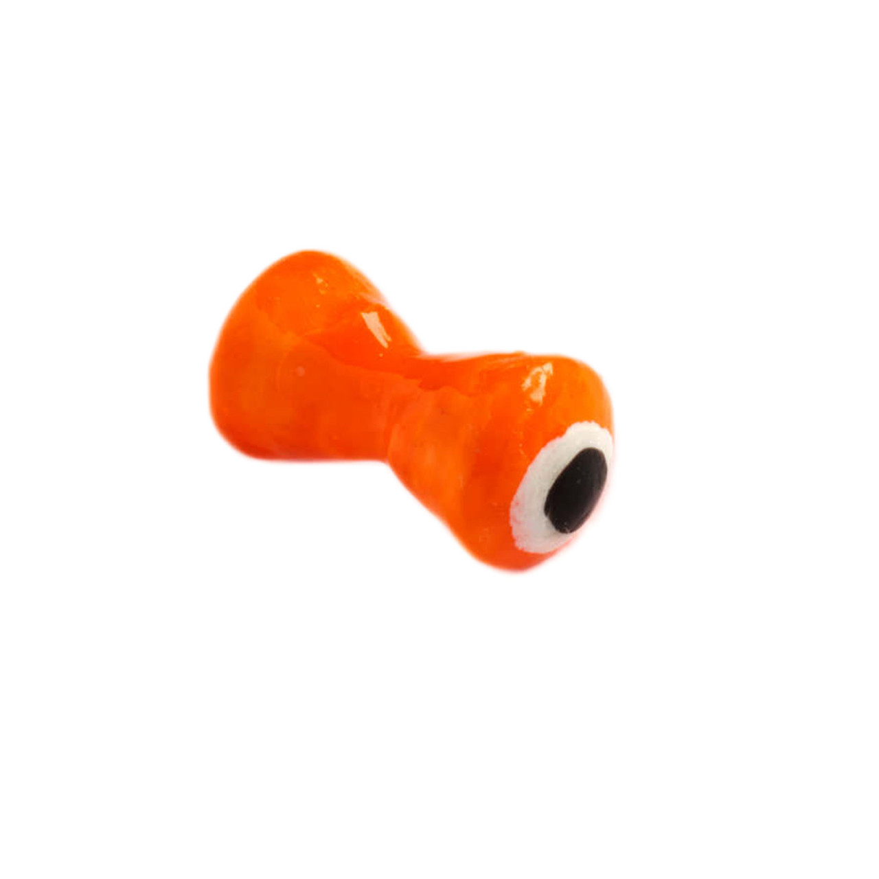 Fulling Mill Tungsten Streamer Eyes 3.0 mm - 1/8 Fluorescent Orange