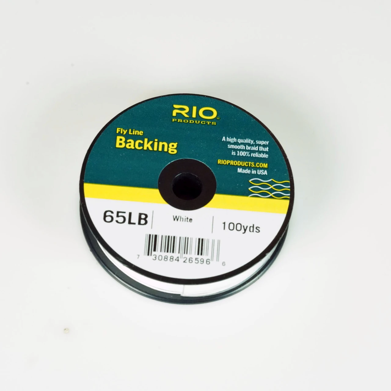 RIO Gel Spun Backing 65 lb 100 yd White