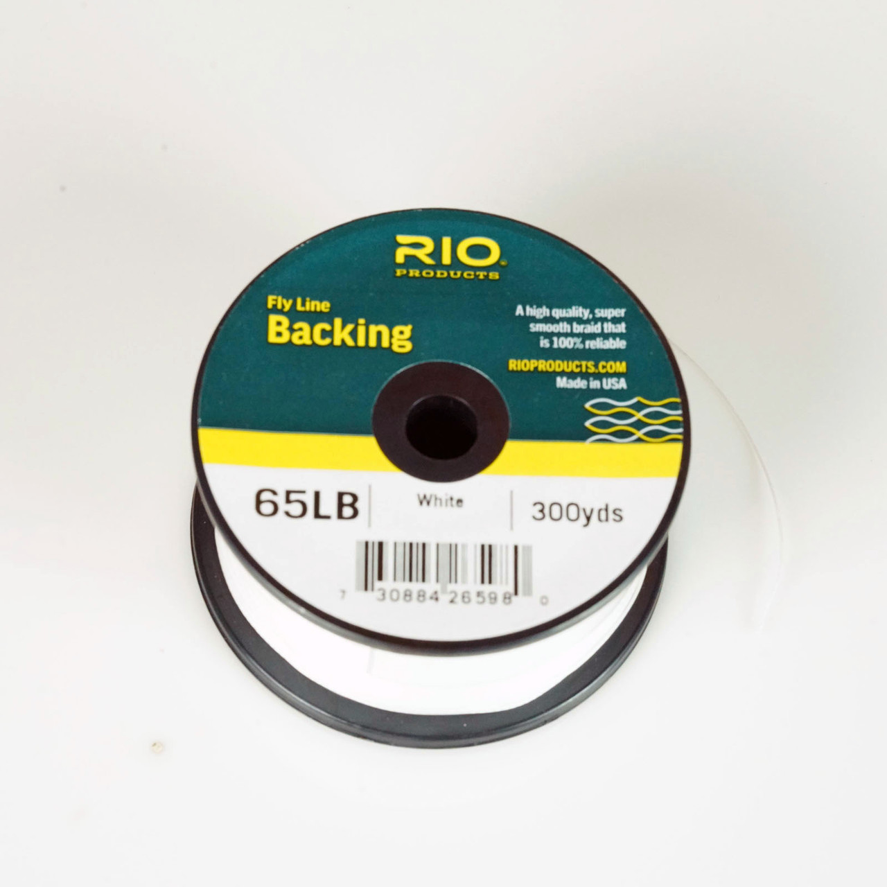 RIO Gel Spun Backing 65 lb 300 yd White