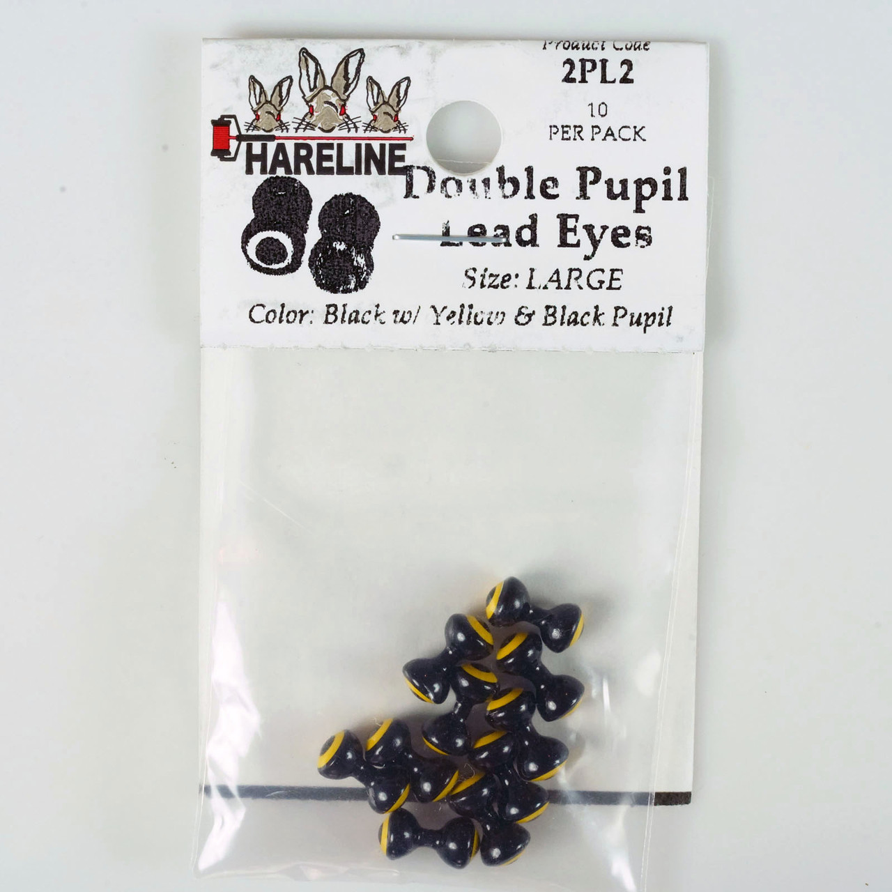 Hareline Double Pupil Lead Eyes