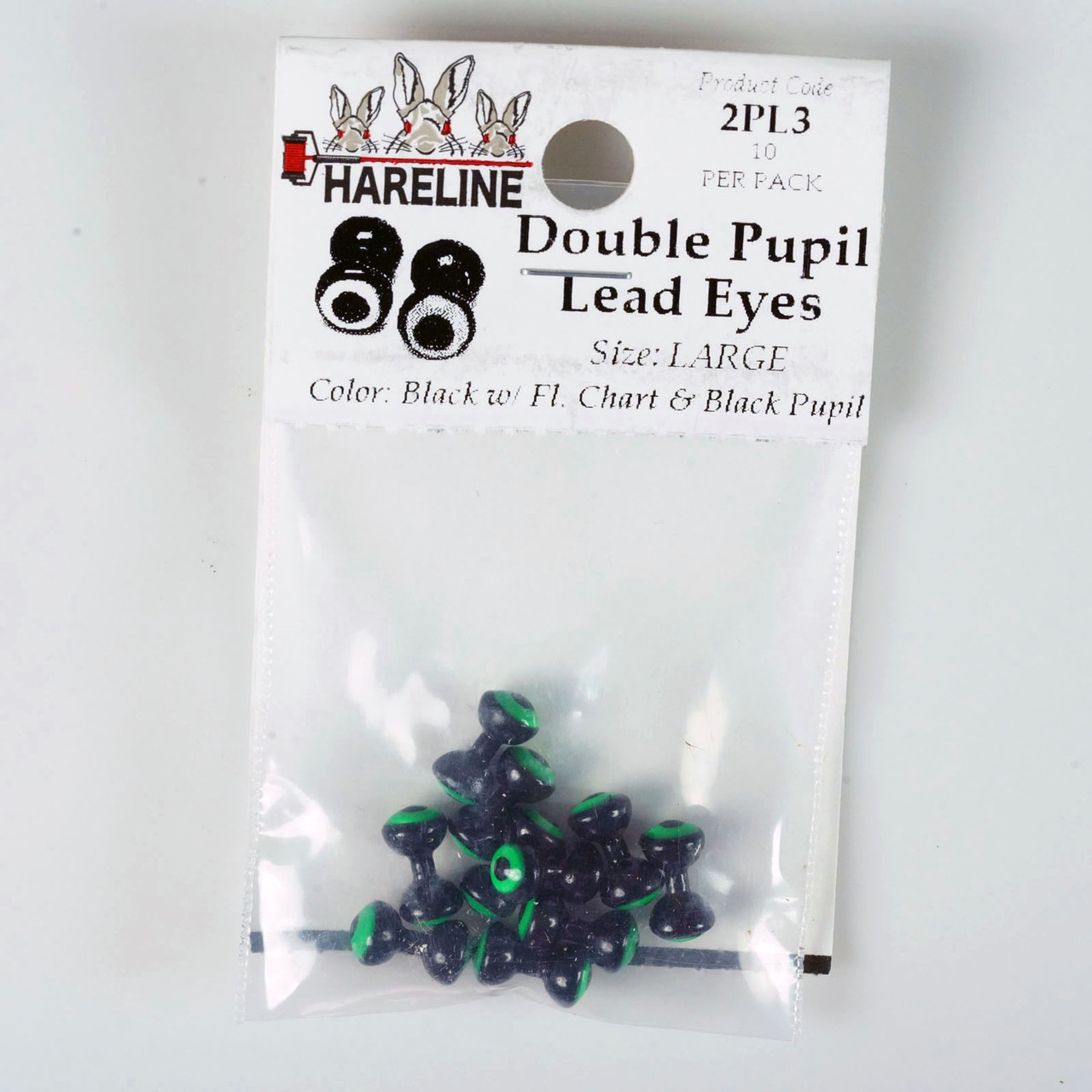 Hareline Double Pupil Lead Eyes
