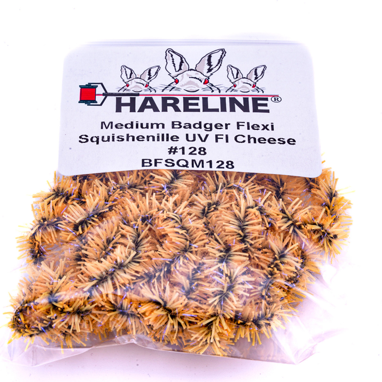 Hareline Badger Flexi Squishenille UV Medium Fl Cheese