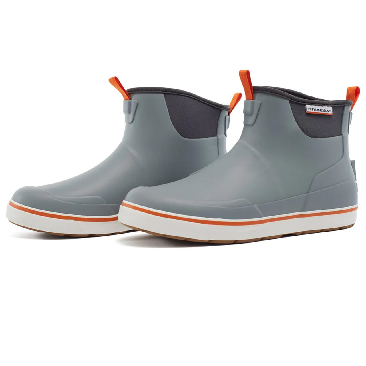 Grundens Men's Deck-Boss Ankle Boot 8 Monument Grey