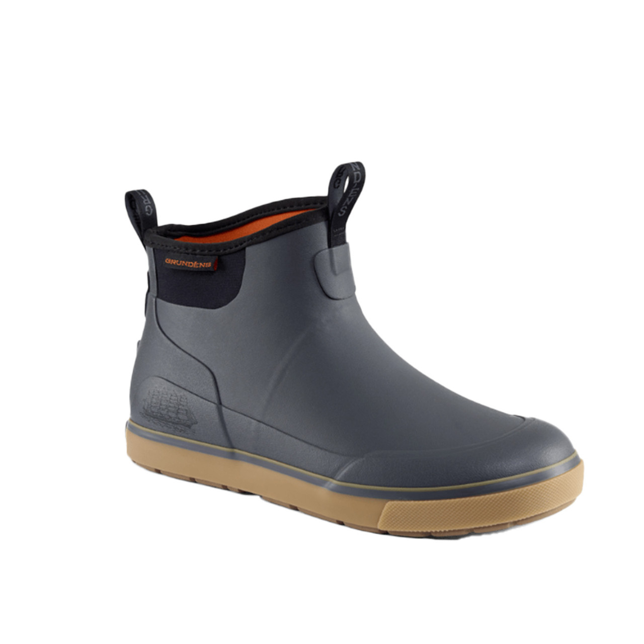 Grundens Men's Deck-Boss Ankle Boot - 1926 Anchor