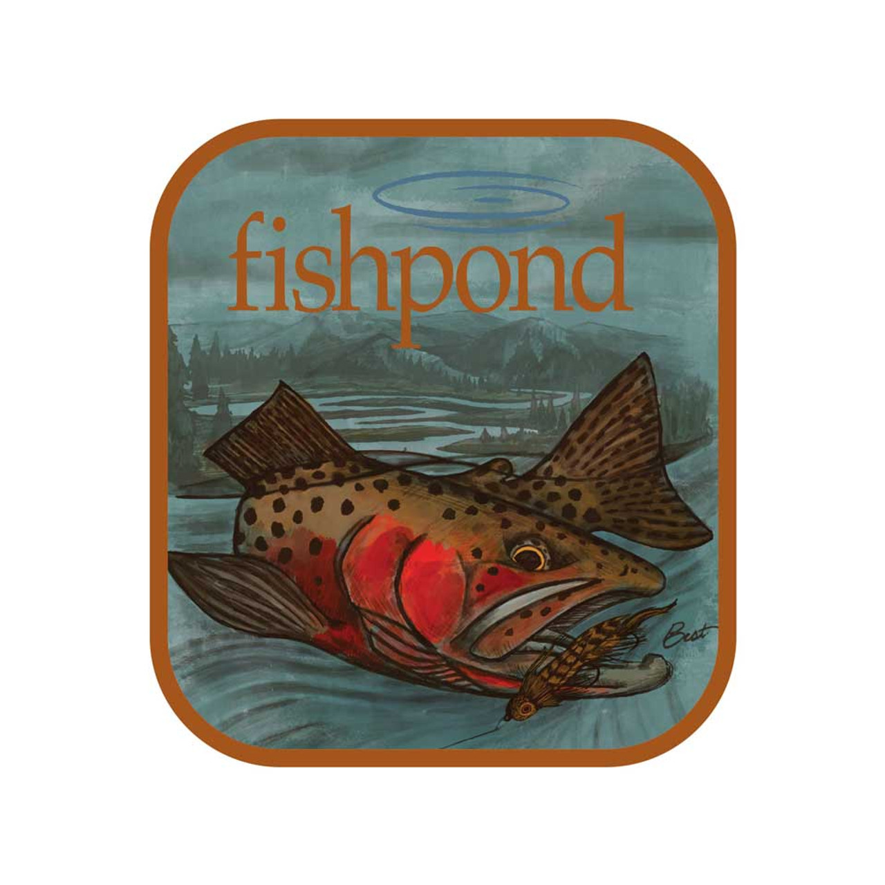 Fishpond Drop Off Sticker 5 in Fishpond Drop Off Sticker 5 in