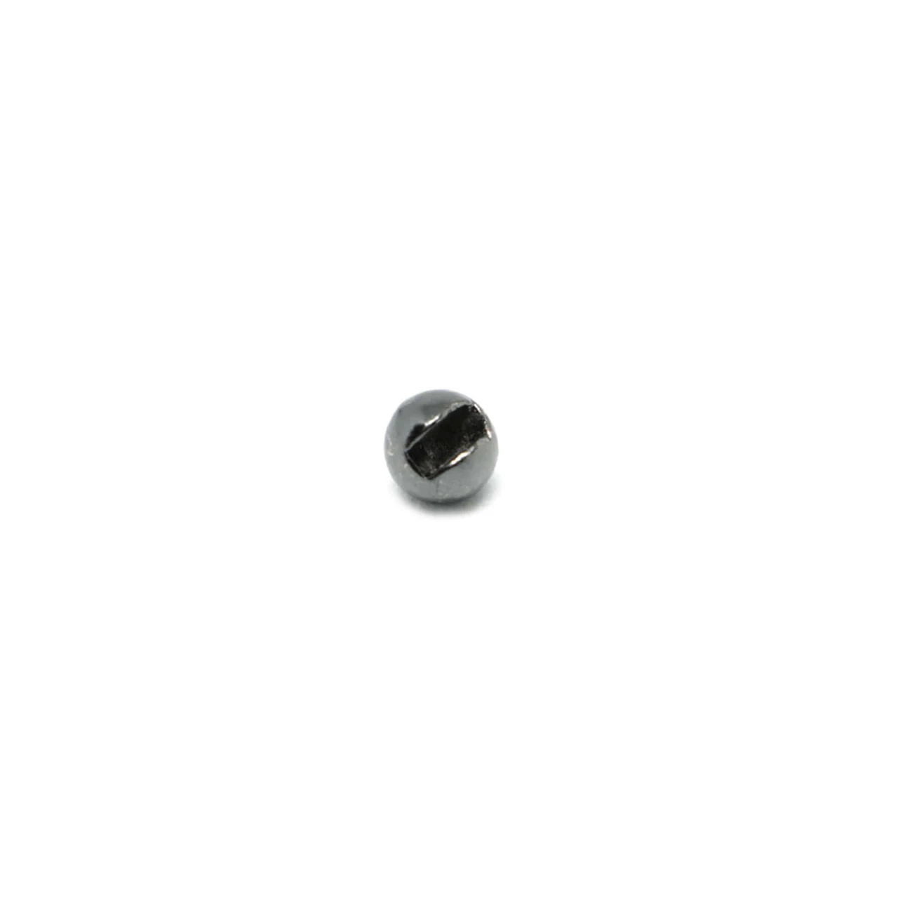 Fulling Mill Slotted Tungsten Beads 1.5 mm - 1/16 Black