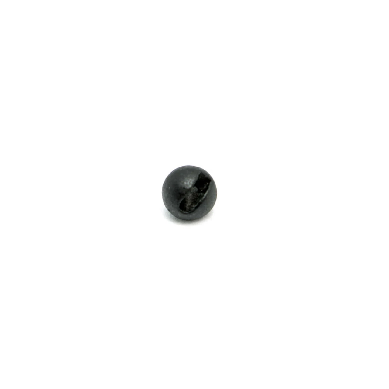 Fulling Mill Slotted Tungsten Beads 1.5 mm - 1/16 Matte Black