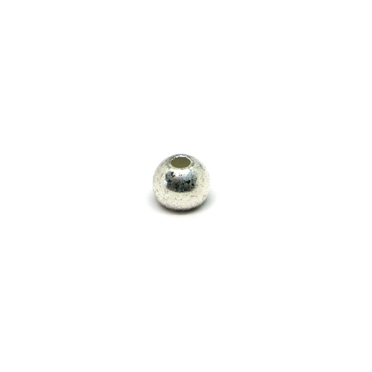 Fulling Mill Tungsten Beads -25 pk 1.5 mm - 1/16 Silver