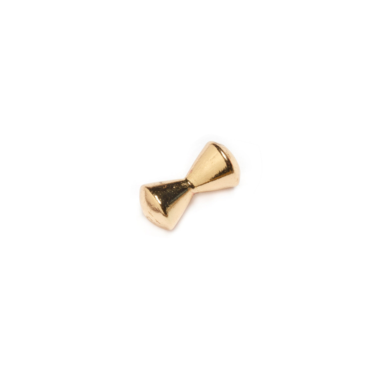 Fulling Mill Brass Dumbbells 3.0 mm - 1/8 Gold