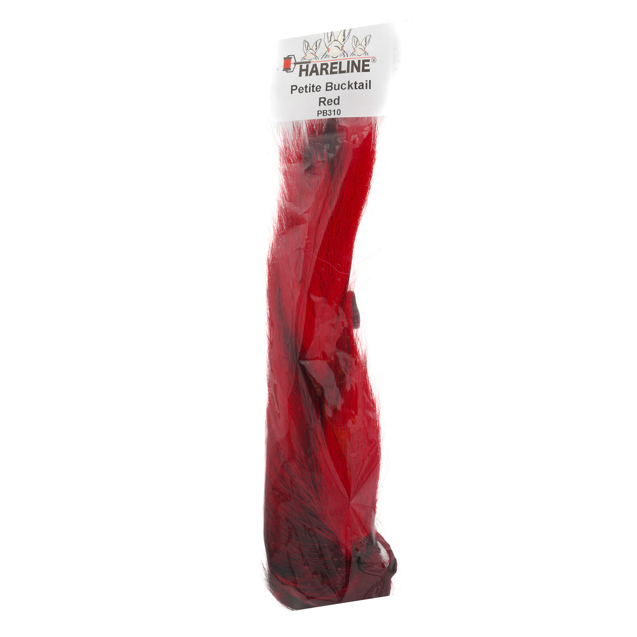 Hareline Petite Bucktail Red