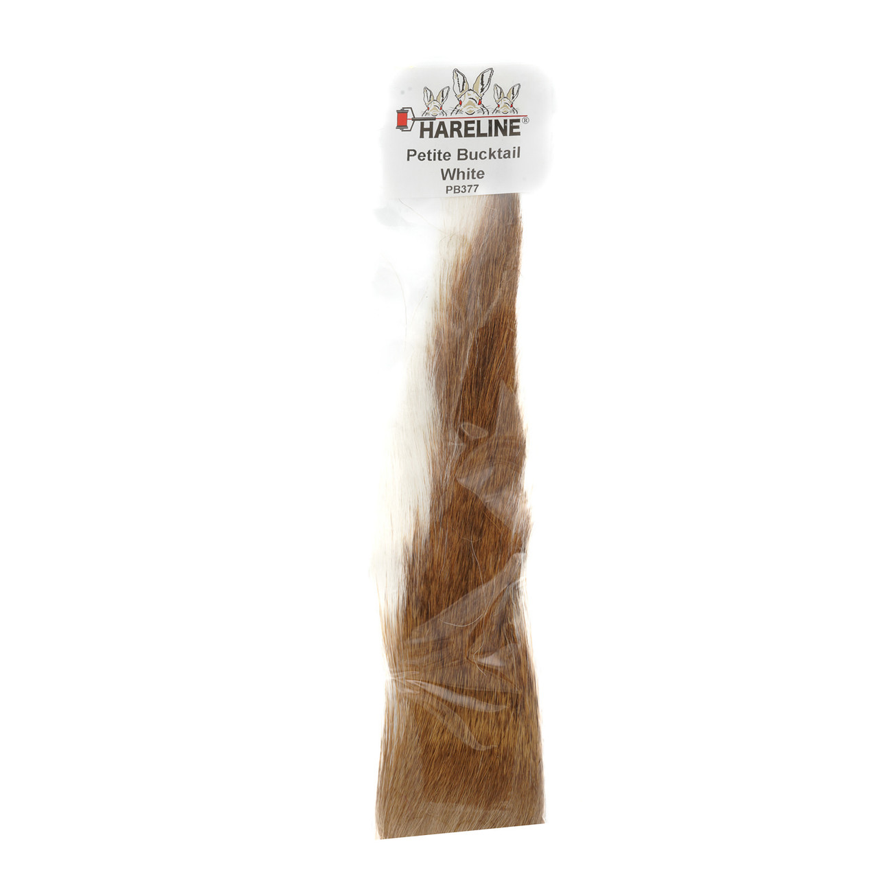 Hareline Petite Bucktail White