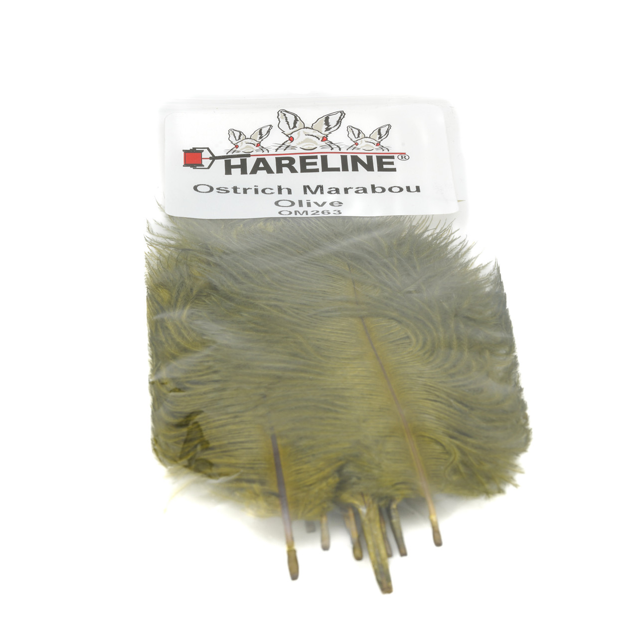 Hareline Ostrich Marabou Olive