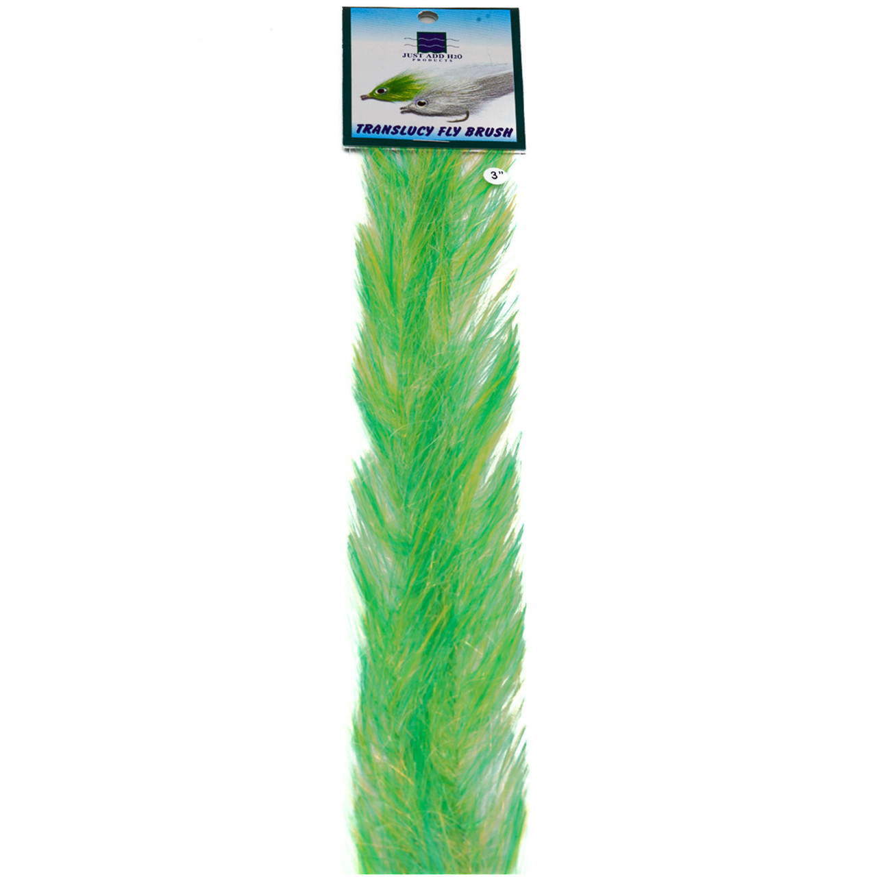 Just Add H2O Translucy Fly Brush 3" (7.62cm) Shaded Chartreuse
