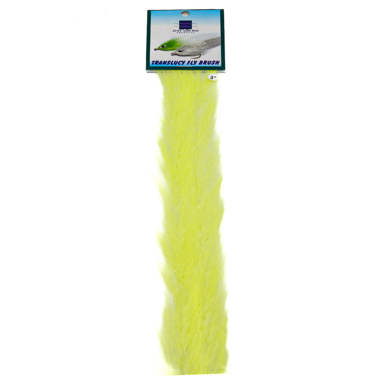 Just Add H2O Translucy Fly Brush 3" (7.62cm) Electric Yellow