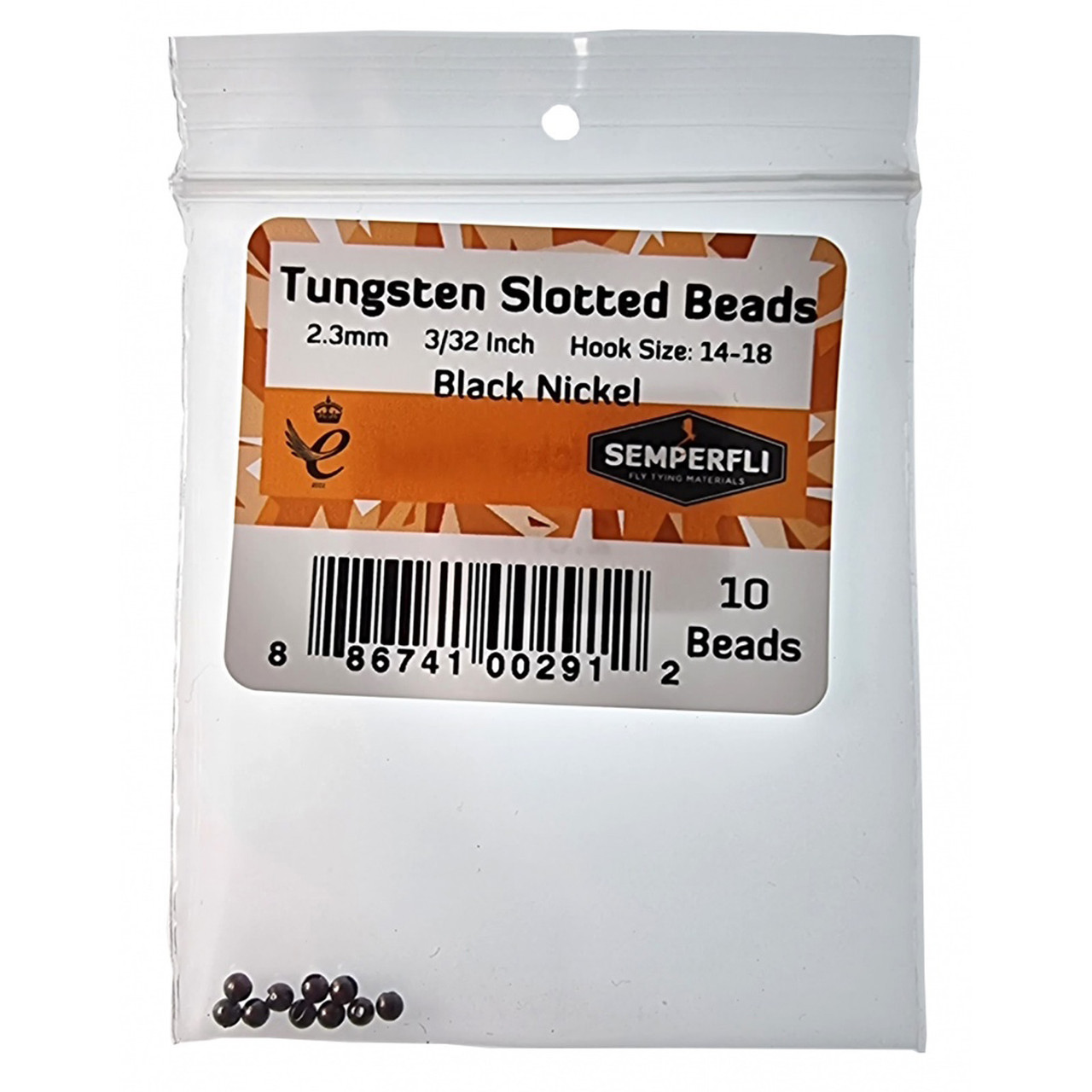 Semperfli Tungsten Slotted Beads Semperfli Tungsten Slotted Beads