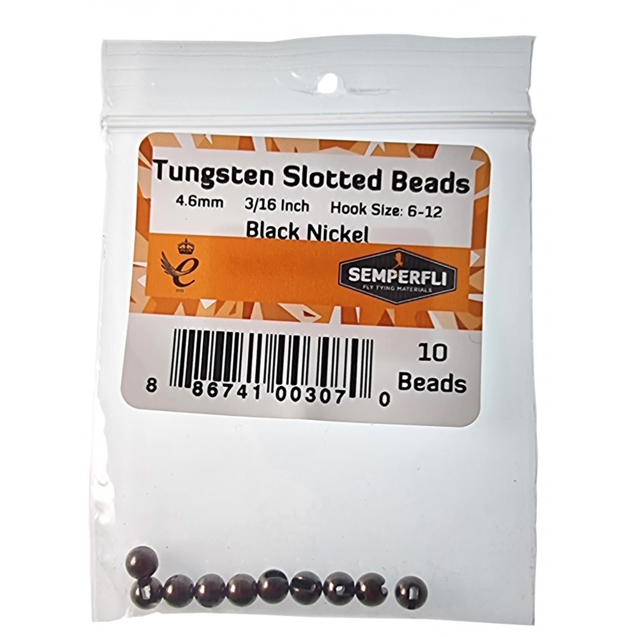10 Perline In Tungsteno Scanalate Reflex – Rame – 10 Pezzi – Per Montaggio Pesi Da Pesca E Craft