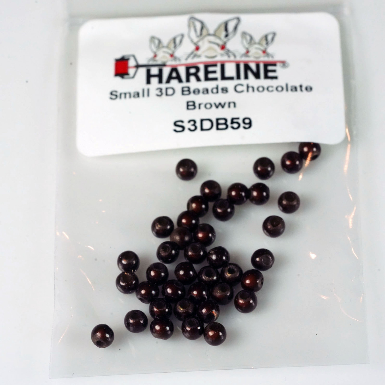Hareline Small 3D Beads Hareline Small 3D Beads