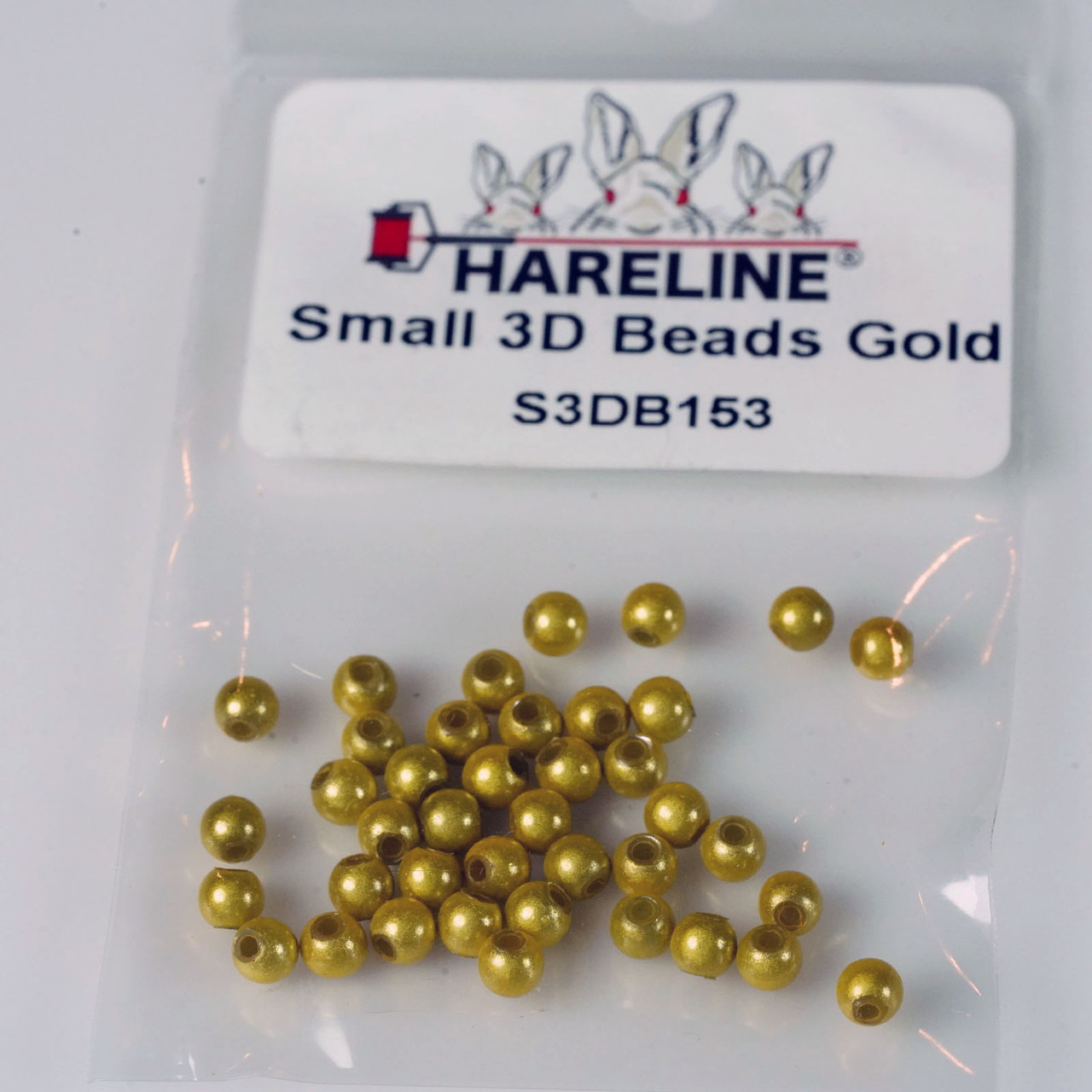 Hareline Small 3D Beads Hareline Small 3D Beads