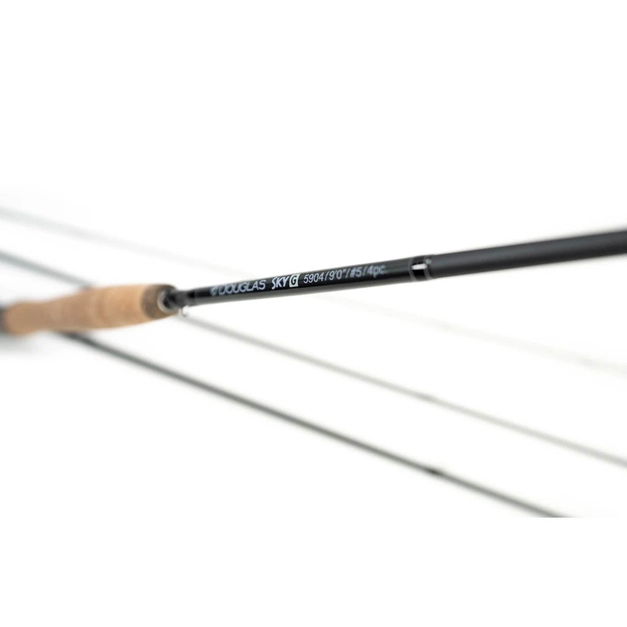 Douglas SKY G fly rod butt section with printed model spec
