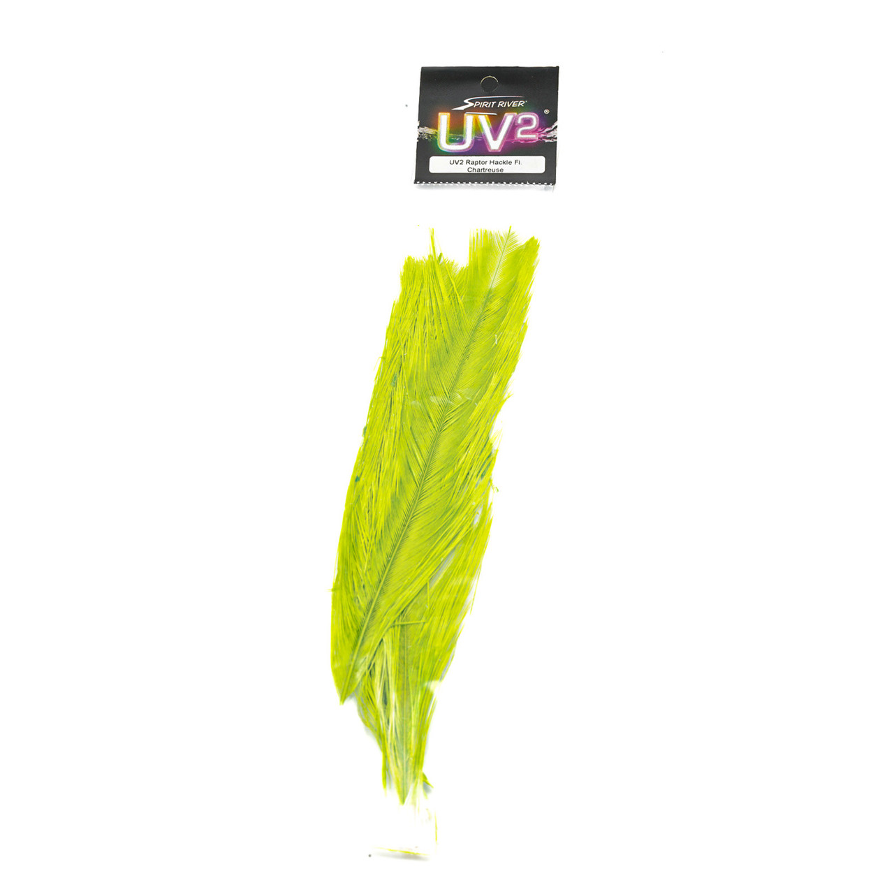 Spirit River UV2 Raptor Hackle #54 FL Chartreuse