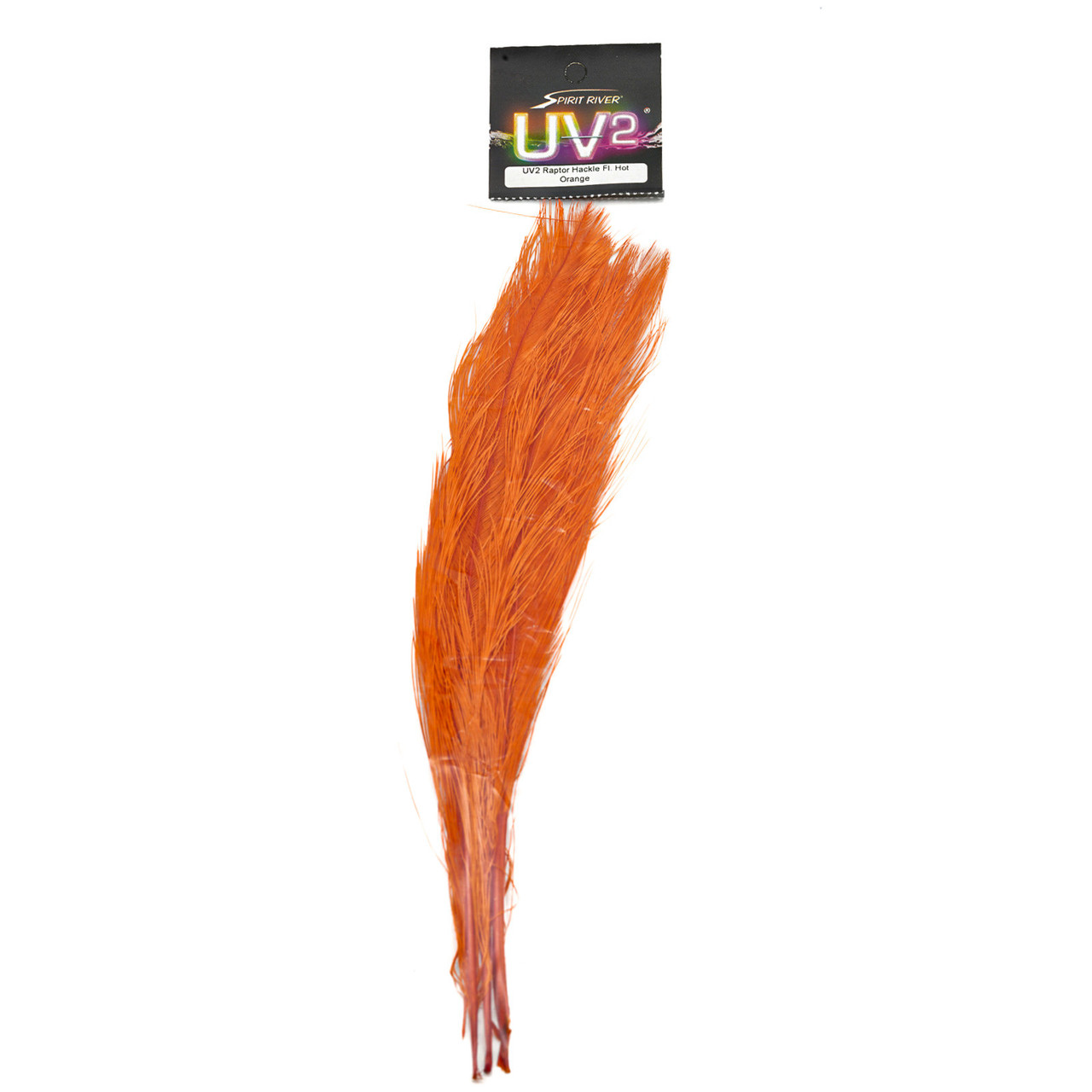 Spirit River UV2 Raptor Hackle #187 FL Hot Orange