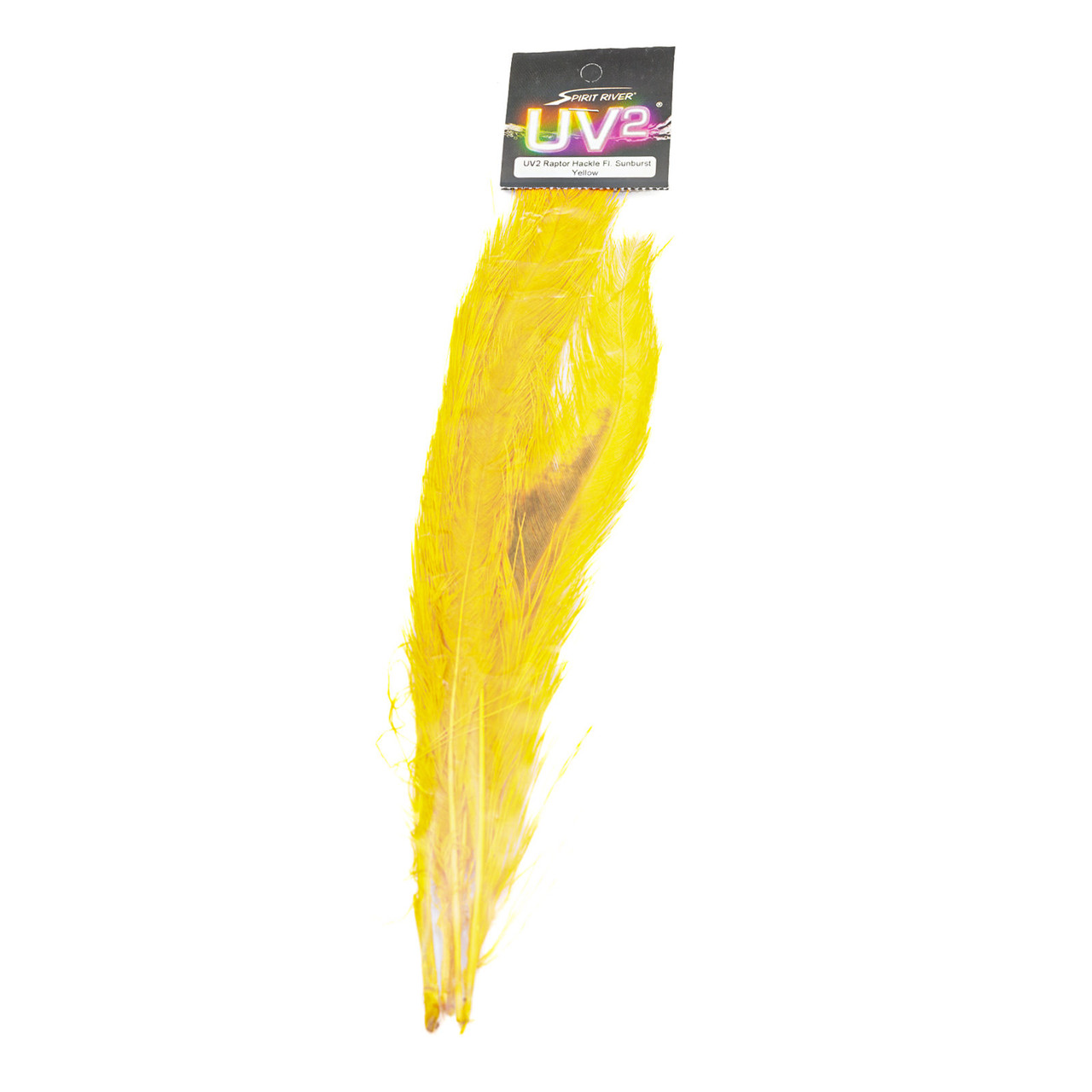 Spirit River UV2 Raptor Hackle #367 FL Sunburst Yellow