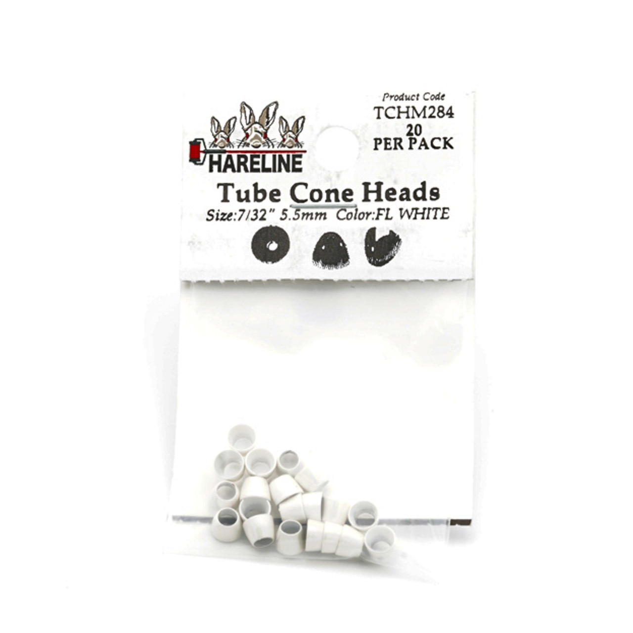 Hareline Tube Cone Head Medium 7/32 in -5.5 mm) #67 Copper