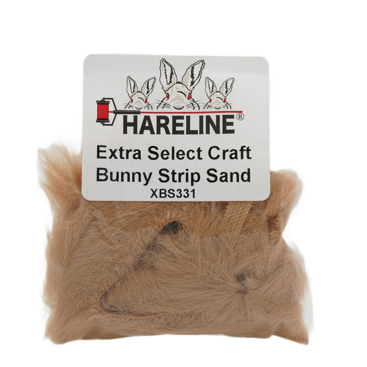 Hareline Extra Select Craft Bunny Strips Sand