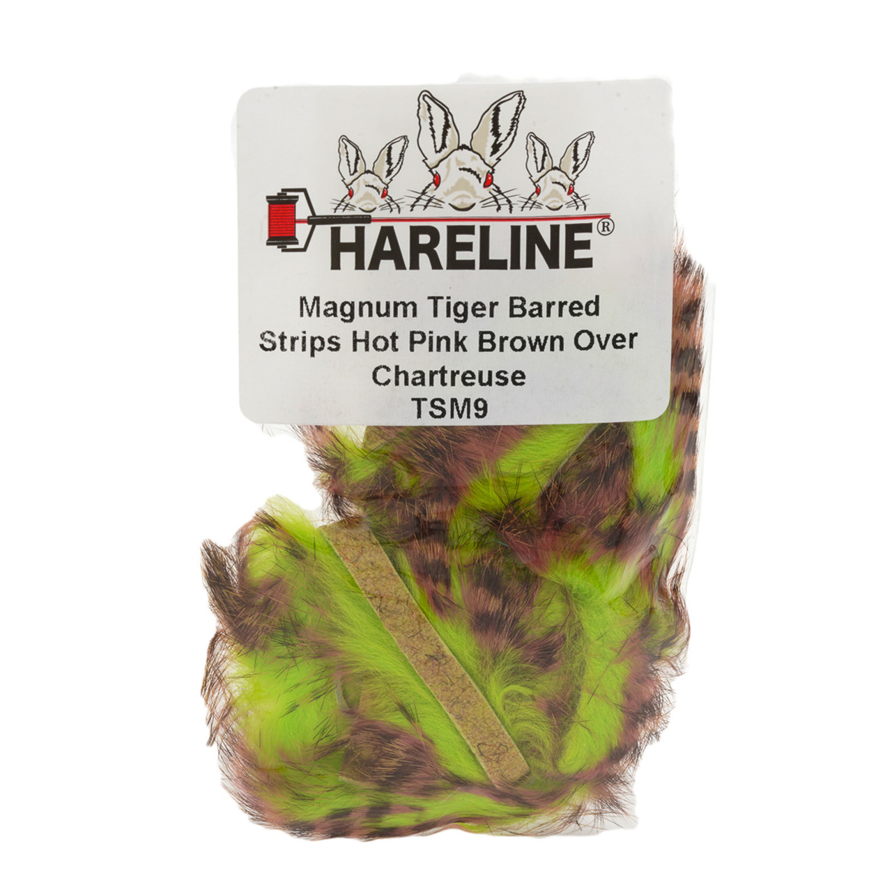 Hareline Magnum Tiger Barred Strips