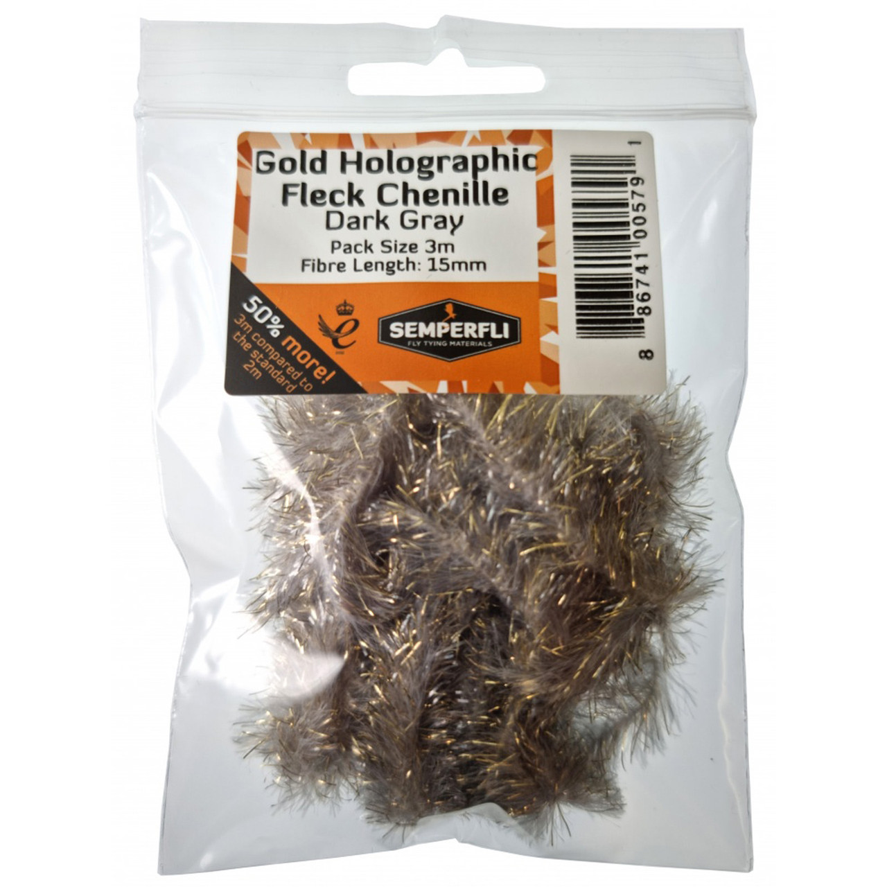 Semperfli Gold Holographic Fleck Chenille