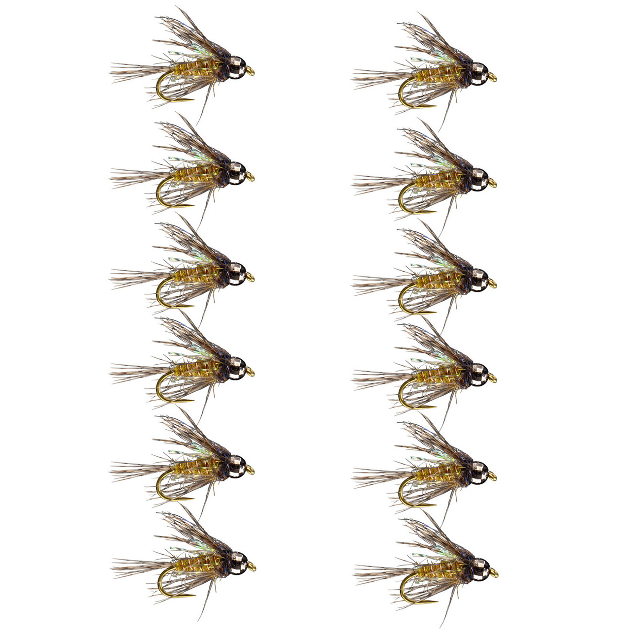 RIO Morrish Dirty Bird TB Fly 12 Pack Flies